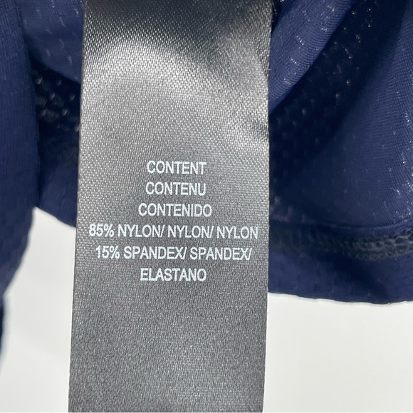 Leyden Ruched Tank Top in Navy NWT - Picture 7 of 11